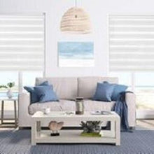 Load image into Gallery viewer, Light Filtering Zebra Roller Shades
