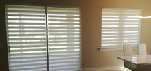 Load image into Gallery viewer, Light Filtering Zebra Roller Shades