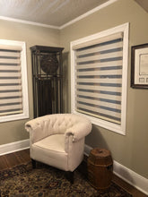 Load image into Gallery viewer, Light Filtering Zebra Roller Shades