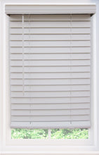 Load image into Gallery viewer, 2&quot; Quick Ship Cordless Faux Wood Blinds
