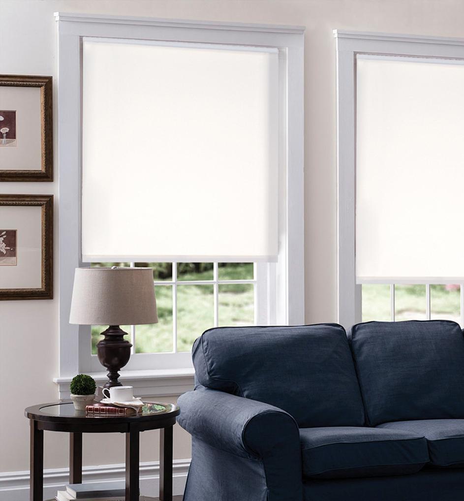 Contemporary Light Filtering Roller Shades