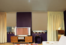 Load image into Gallery viewer, Modern Blackout Roller Shades
