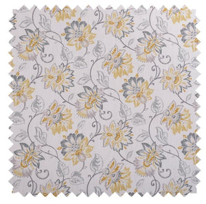 Bowers Gold - Florals & Prints Roman Shade