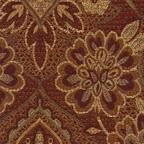 Carpinteria Brick - Florals & Prints Roman Shade