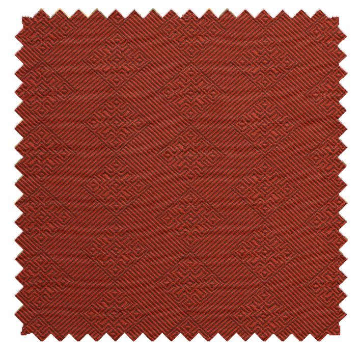 Cavallo Cinnabar - Dapper Roman Shade