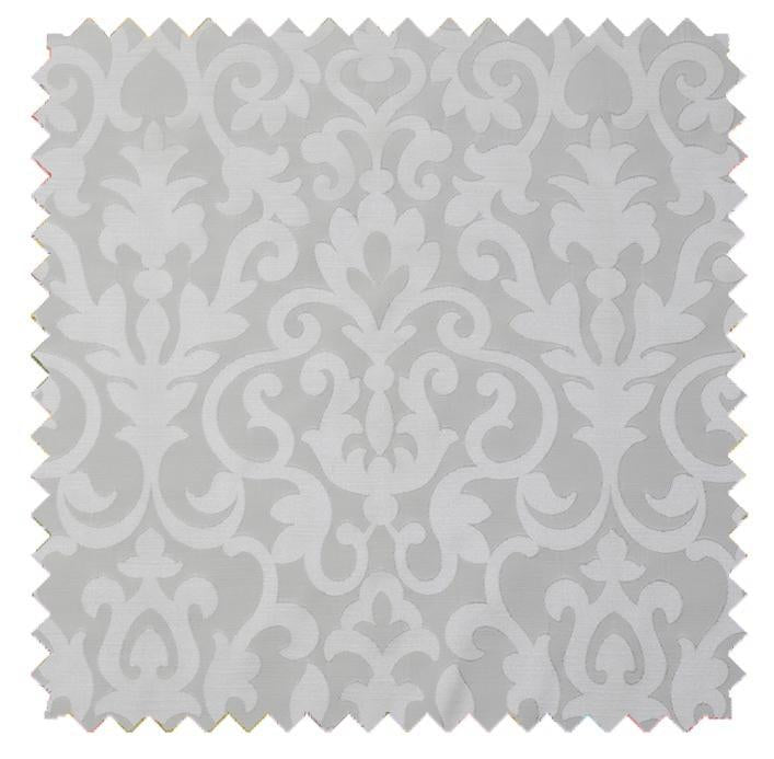 Cedros Dove Grey - Premium Prints & Solids Roman Shade