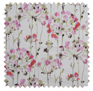Crane Pink - Florals & Prints Roman Shade
