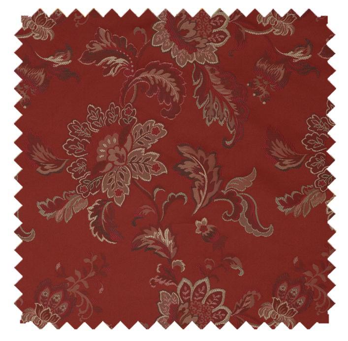 Dewey Fire - Florals & Prints Roman Shade