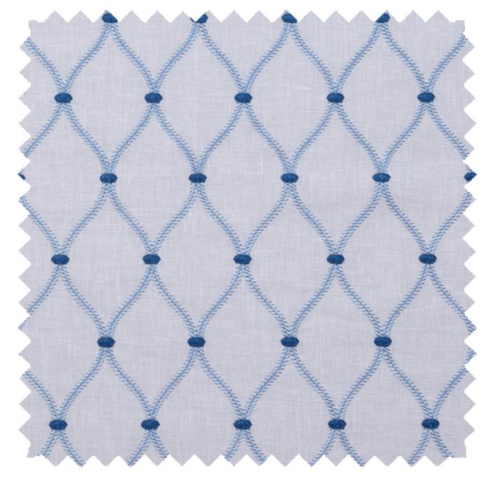 Key Largo Marine - Designer Patterns Roman Shade