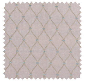 Key Largo Mineral - Designer Patterns Roman Shade