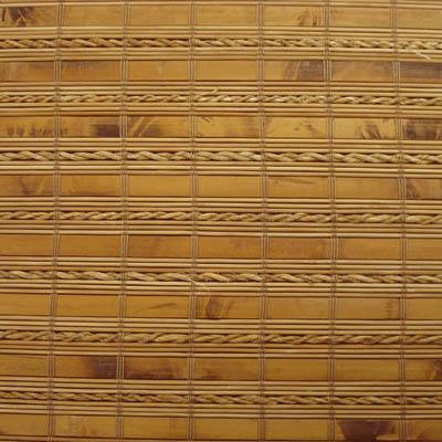 Lau Camel - Cordless Woven Wood Shades