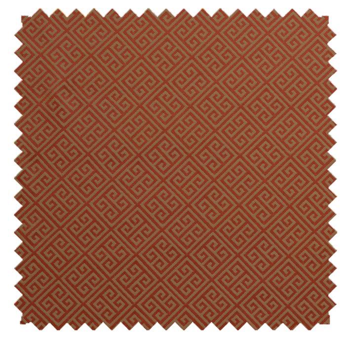 MENORCA SALSA - Vibrant Prints & Solids Roman Shade