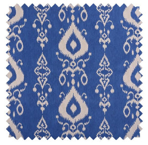 Pompano Bay Blue - Bold Prints & Solids Roman Shade
