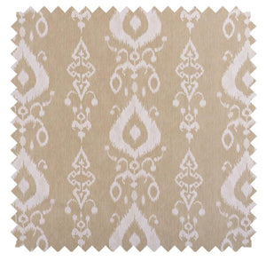 Pompano Sand Dollar Tan - Bold Prints & Solids Roman Shade