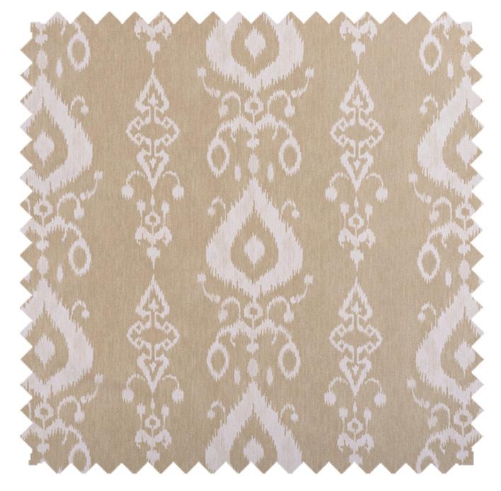 Pompano Sand Dollar Tan - Bold Prints & Solids Roman Shade