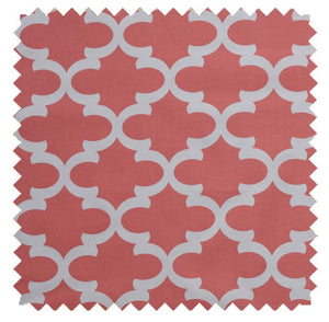 Vero Coral - Bold Prints & Solids Roman Shade