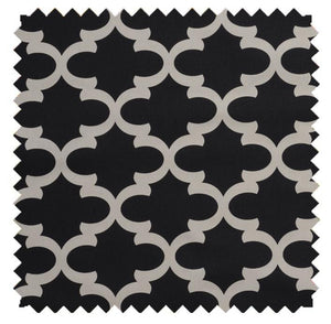 Vero Onyx - Bold Prints & Solids Roman Shade