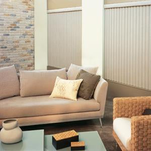 The Dover Collection 3 1/2" Textured Vertical Blinds