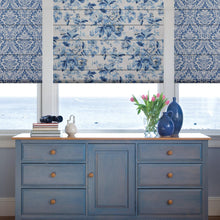 Load image into Gallery viewer, Floral Roman Shades

