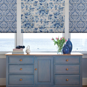 Floral Roman Shades
