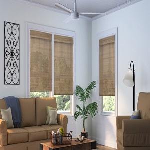 Cordless Woven Wood Shades
