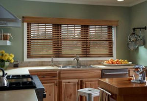 2" Signature Faux Wood Blinds Woodtone