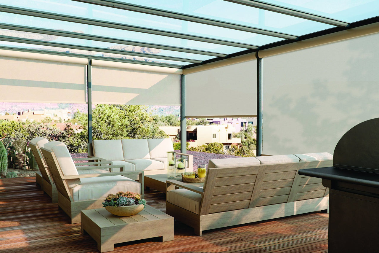 Premier 1% Solar Screen Roller Shades